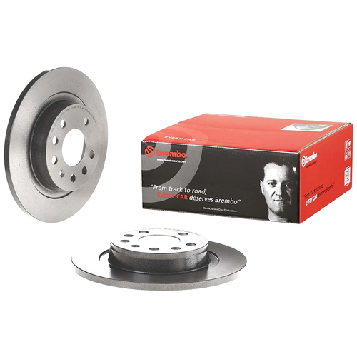 фото Brembo 08951111 (12762290 / 569115 / 9156785) диск тормозной uv coated | зад | (комплект 2 штуки)