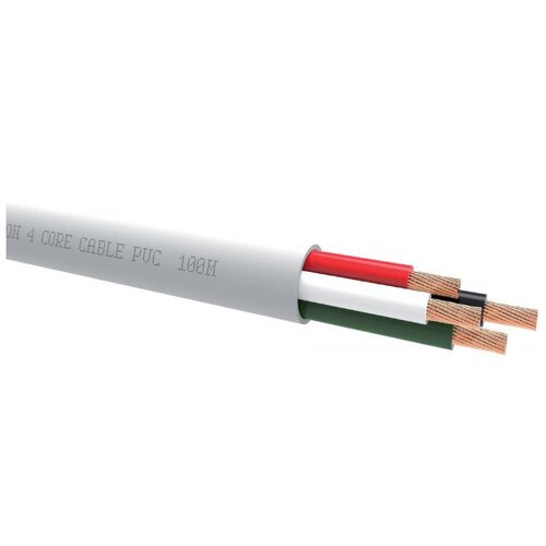 фото Кабель акустический на катушке qed (qe4145) professional qx16/4 pvc white 300m, катушка