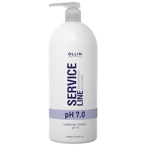 OLLIN SERVICE LINE Шампунь-пилинг рН 7.0 1000мл/ Shampoo-peeling pH 7.0