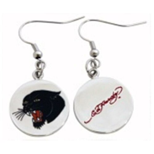 Серьги Ed Hardy черный белый 1530₽