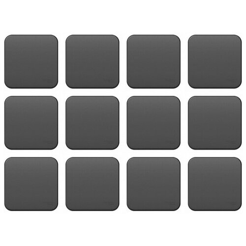 Выключатель 1-кл. ОП Blanca 10А IP20 (сх. 1) 250В с изолир. пластиной антрацит SchE BLNVA101016 (упаковка 12 шт.)