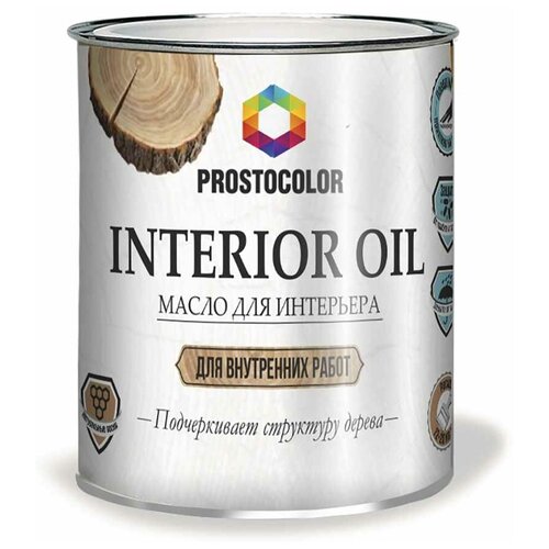 Масло Prostocolor Interior Oil, Можжевельник, 0.75 л масло prostocolor tung oil бесцветный 0 75 л