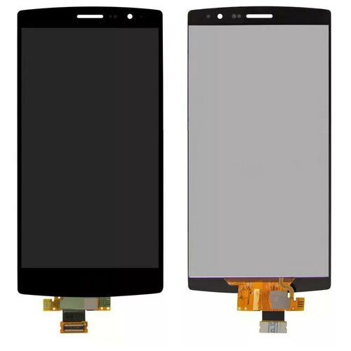 Дисплей (экран) в сборе с тачскрином для телефона LG Optimus G4S H736 H734 серый (черный)