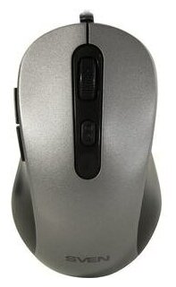 Мышь Sven RX-114 SV-018665 silver проводная 2000 dpi