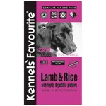 Kennels` Favourite Lamb and Rice корм для взрослых собак предрасположенных к аллергии с ягненком и рисом 3 кг - изображение