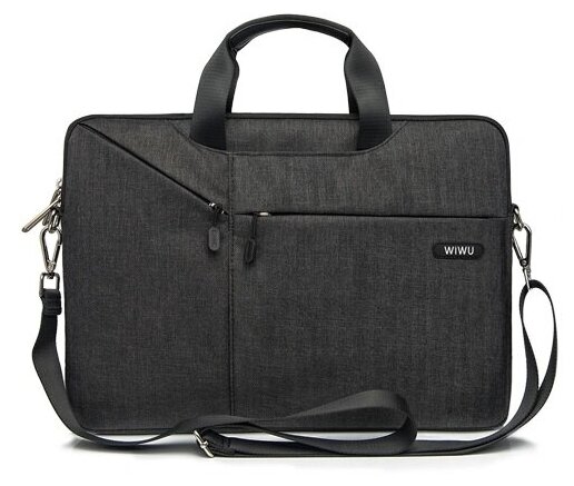 Сумка для ноутбука WiWU City Commuter bag 17.3", серый
