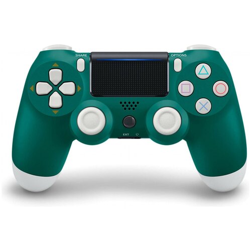 Беспроводной геймпад для PlayStation 4, модель Alpine Green V2. Джойстик совместимый с PS4, PC и Mac, Apple, Android