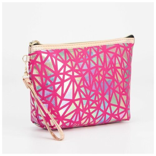 фото Косметичка на молнии, цвет малиновый нет бренда