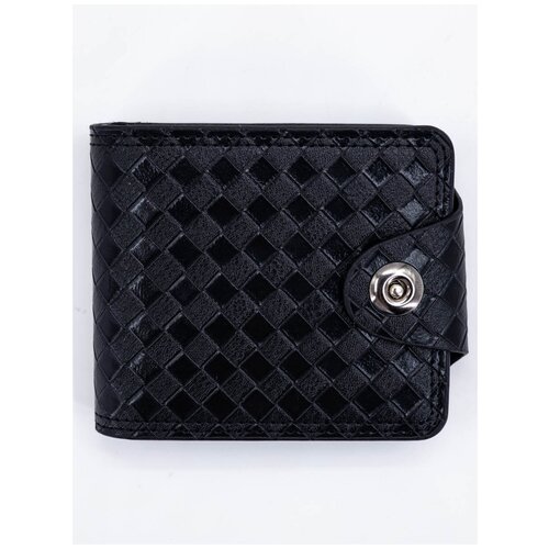 Кошелек LiAL, фактура гладкая, черный