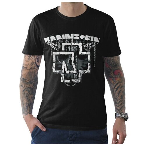 Футболка DreamShirts Rammstein Мужская черная 2XL