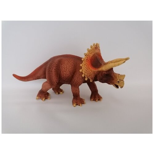 Динозавр Трицератопс 19*6*10 см ПВХ, WS502