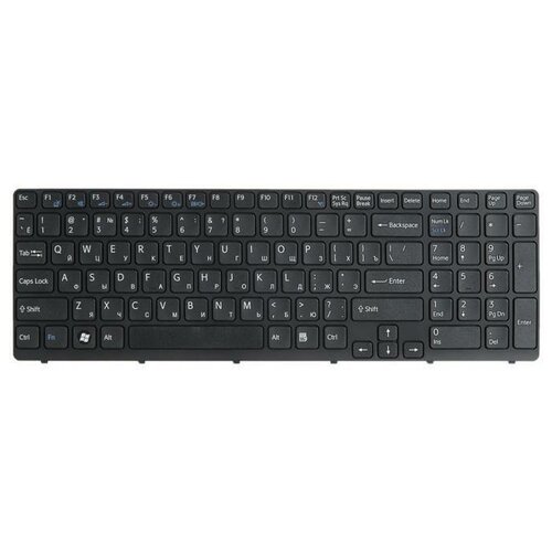 Клавиатура (keyboard) для ноутбука Sony Vaio, гор. Enter, черная, 149031851