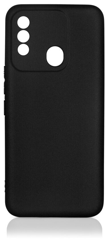 Силиконовый чехол для Tecno Spark 8 DF tCase-04 (черный)