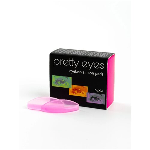 Валики для ламинирования Pretty Eyes 4 пары (S1, M1, L1, XL1) розовые валики для ламинирования inlei only 1 4 пары s1 m1 l1 xl1