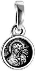 Подвеска образ Божией Матери Казанская из серебра 889 София