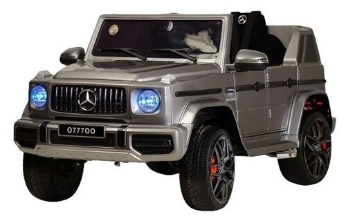 RiverToys Автомобиль Mercedes-AMG G63 O777OO, серый глянец