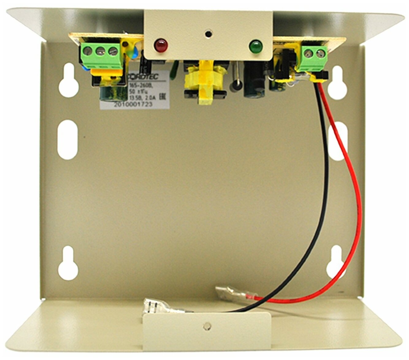 Блок бесперебойного питания AccordTec резервированный под АКБ 12 В 7 Ач; световая индика - фото №2