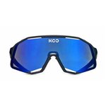 Очки солнцезащитные KOO DEMOS (черные, синяя линза) - изображение