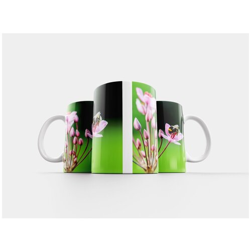 фото Кружка "шмель, цвести, насекомое" 320 мл lotsprints