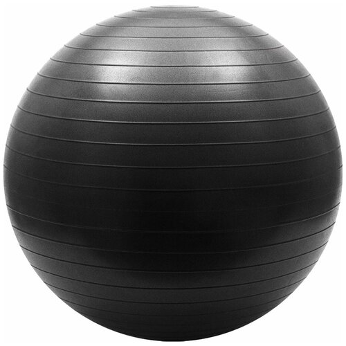 фото Мяч гимнастический anti-burst 75 см (черный) fba-75-8 hawk