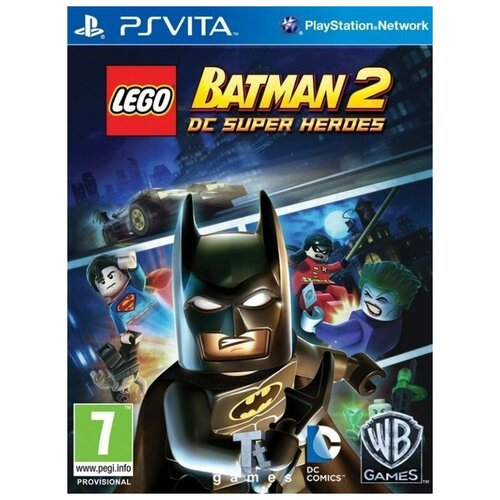 LEGO Batman 2: DC Super Heroes (PS Vita) английский язык lego batman 3 beyond gotham лего бэтман 3 покидая готэм ps vita английский язык