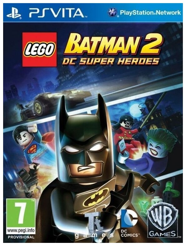 LEGO Batman 2: DC Super Heroes (PS Vita) английский язык
