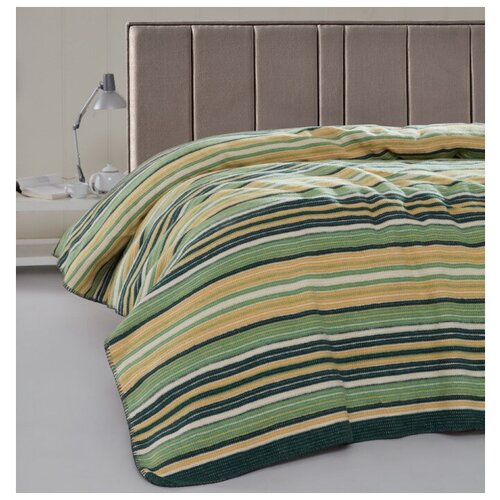 фото Плед однотонный rainbow (зеленый) karna