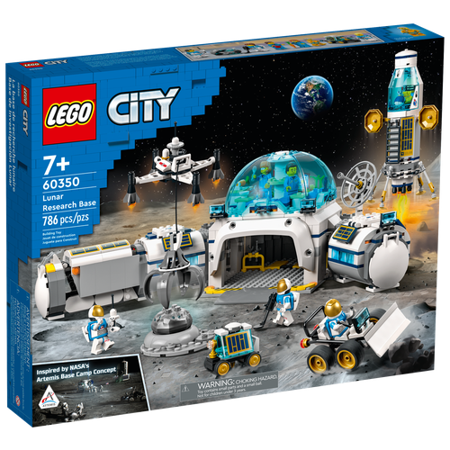 Конструктор LEGO City Space Port 60350 Лунная научная база, 786 дет. конструктор lego city space port 60351 космодром