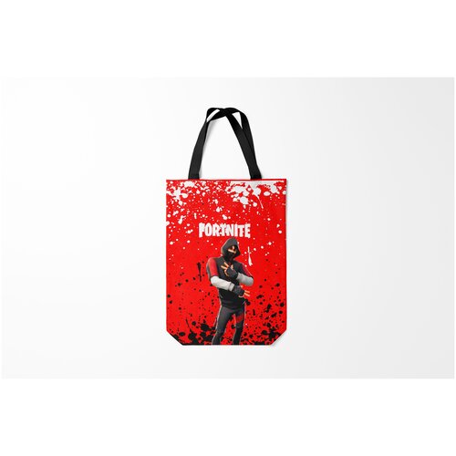 фото Сумка-шоппер / 31х42 см / геймерам / fortnite ikonik. burnettie