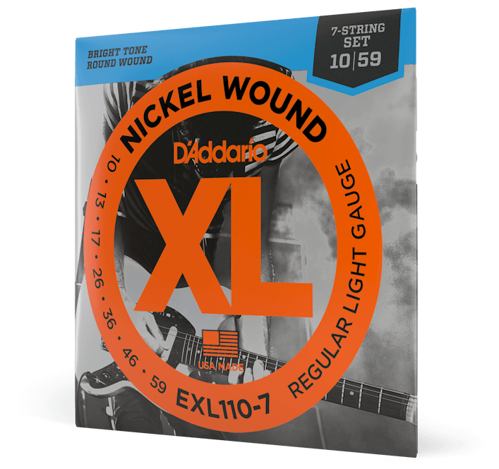 D ADDARIO EXL110 7 Струны для электрогитары