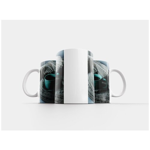 фото Кружка "текстильный, шерсть, фон" 320 мл lotsprints