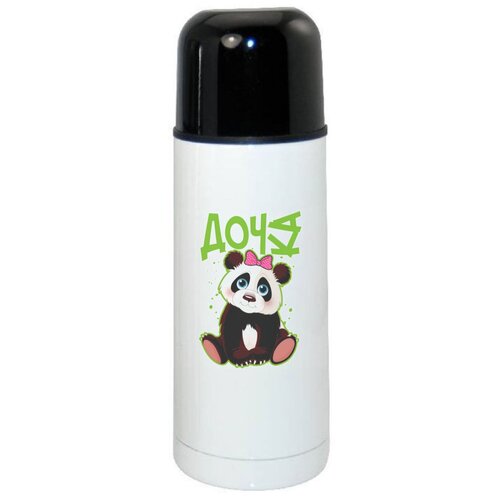 фото Термос coolpodarok прикол семья дочка панда