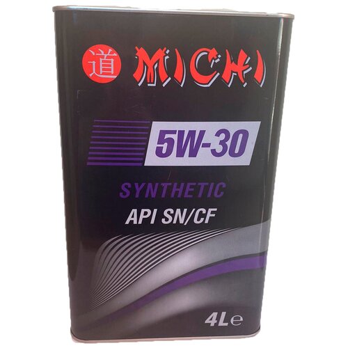 Масло моторное 5W30 синтетика SN/CF 4л MICHI