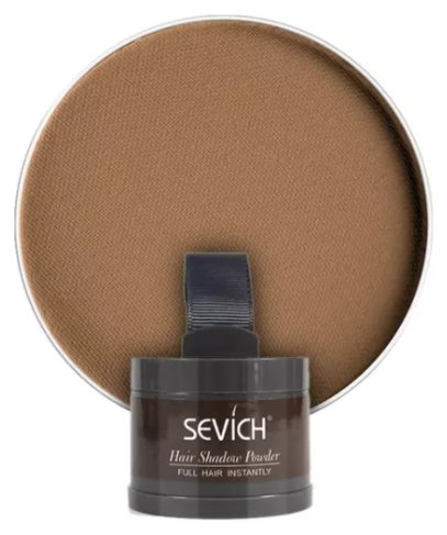 SEVICH Пудра маскирующая Hair shadow, коричневый, 4 г