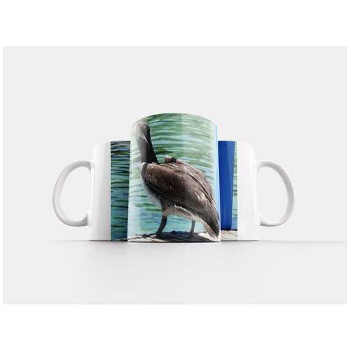 фото Кружка "пеликан, животные, птица" 320 мл lotsprints