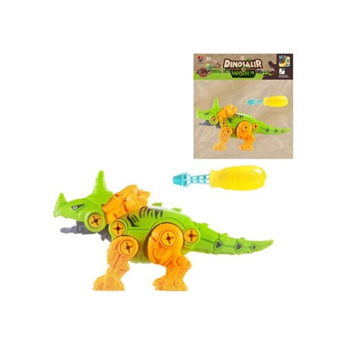 Конструктор динозавр с отвёрткой конструктор динозавр styracosavr