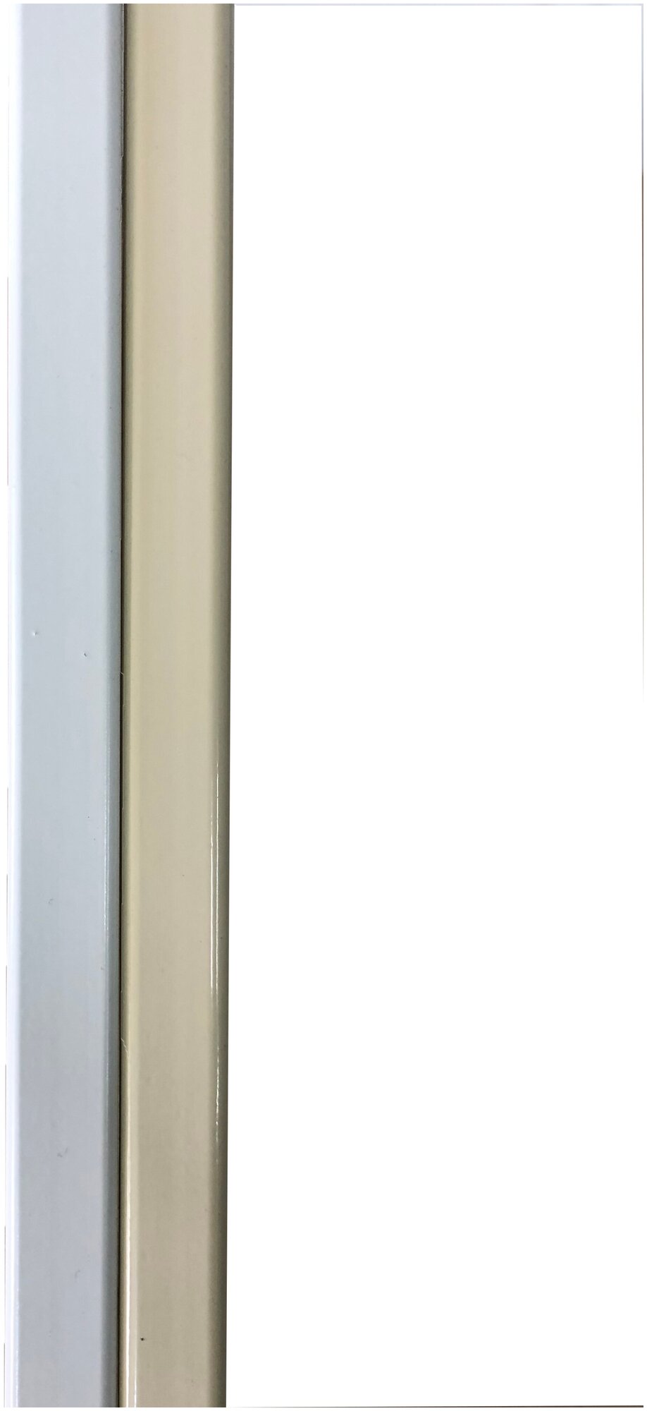 Козырек металлический над входной дверью YS72 бежевый каркас с прозрачным поликарбонатом, 115х80х37 см - фотография № 5