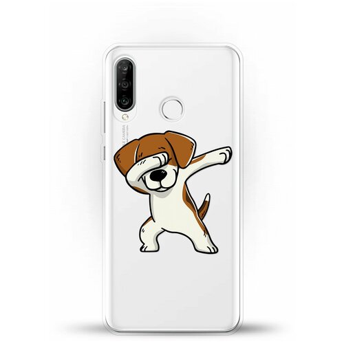 фото Силиконовый чехол swag бигль на honor 20s andy & paul