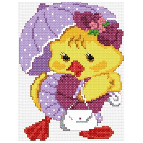 фото Набор для вышивания белоснежка 764-14 модная цыпа