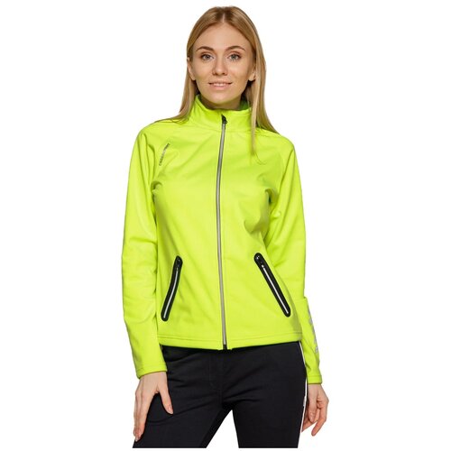 Куртка спортивная женская CROSS sport Тжс-044 (52, Красный)