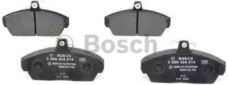 Дисковые тормозные колодки передние Bosch 0986424214 для Rover, Honda (4 шт.)