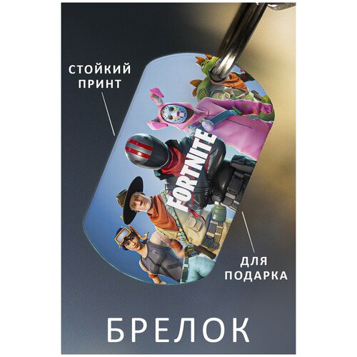 фото Брелок для ключей фортнайт мужской женский аксессуар, брелок на ключи детский подарок ребенку сыну или дочке в виде жетона fortnite zhenya cloud
