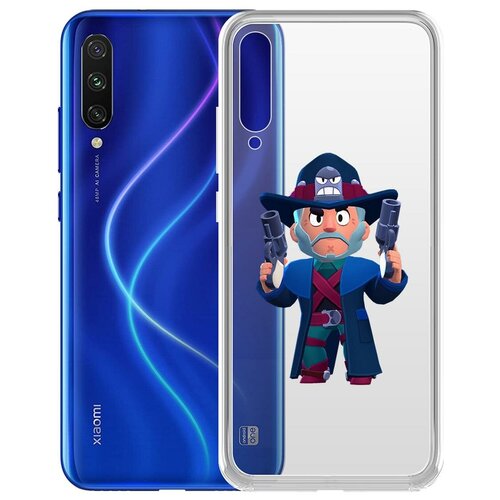 фото Чехол-накладка clear case brawl stars-стрелок кольт для xiaomi mi a3 krutoff group
