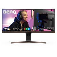 37.5" Монитор BenQ EW3880R, 3840x1600, 60 Гц, IPS, коричневый металлик