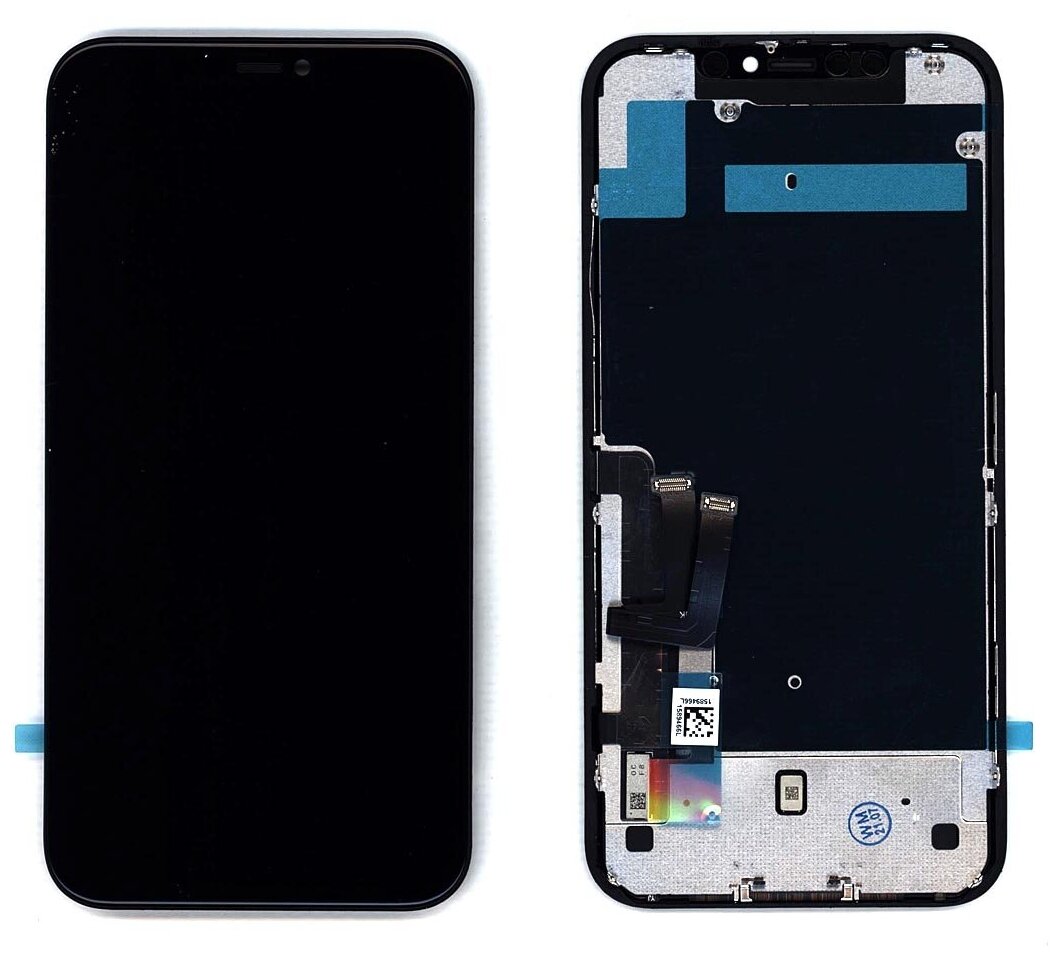 Дисплей для Apple iPhone 11 в сборе с тачскрином (JK) черный