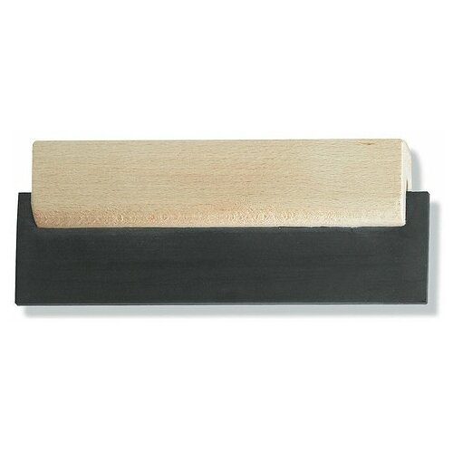 Шпатель резиновый с деревянной ручкой для затирки Color Expert 94081812 (180 мм)