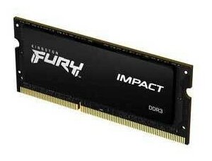 Kingston DRAM 8GB 1866MHz DDR3L CL11 SODIMM 135V FURY Impact KF318LS11IB 8 5526₽