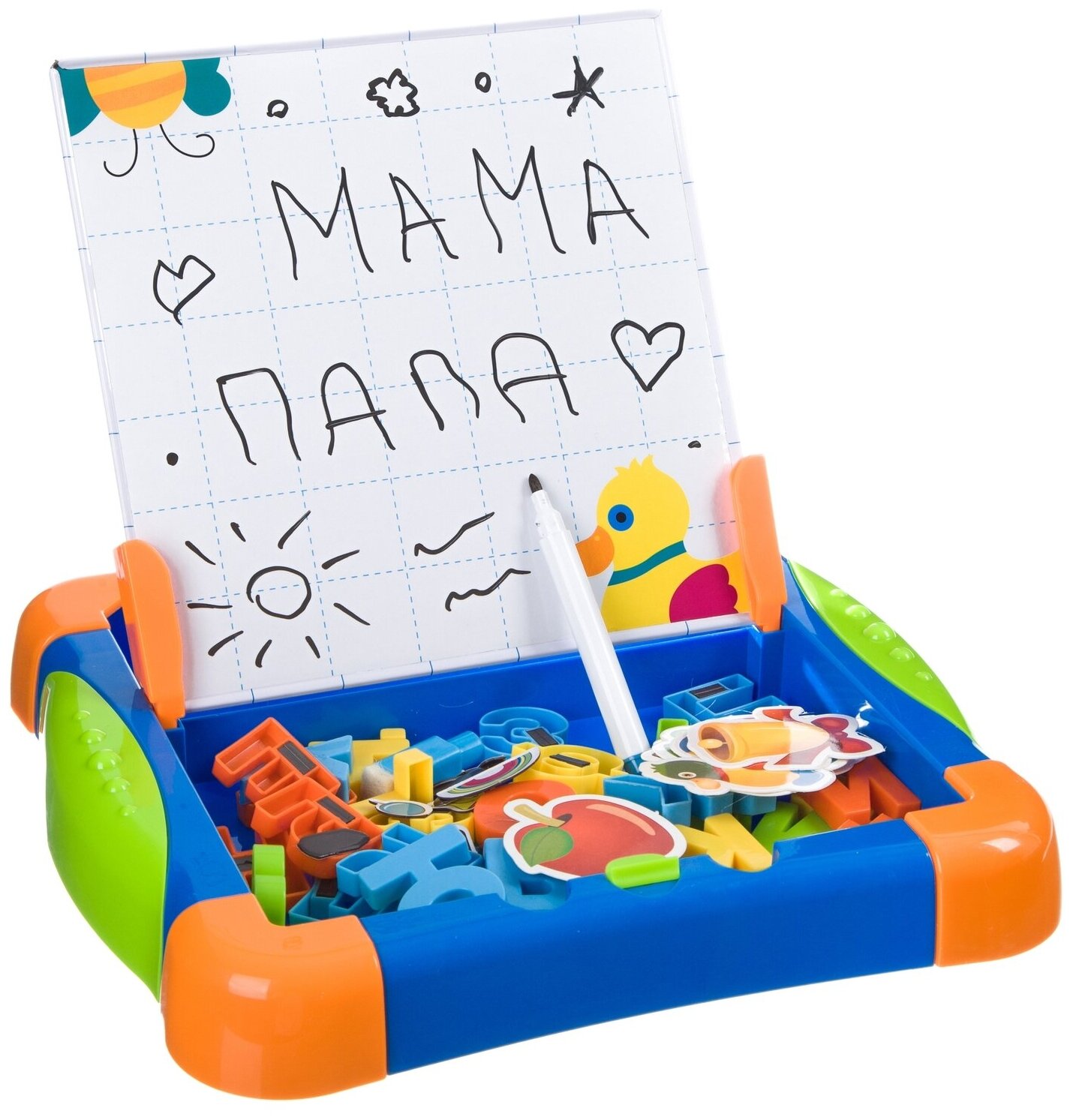 Набор игровой для малышей Учим буквы и Рисуем (ВВ4620) Bondibon - фото №9