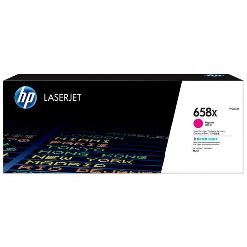 Картридж HP 658X magenta hp 658x w2001xc картридж лазерный контрактный увеличенный w2001xc голубой 28000 стр