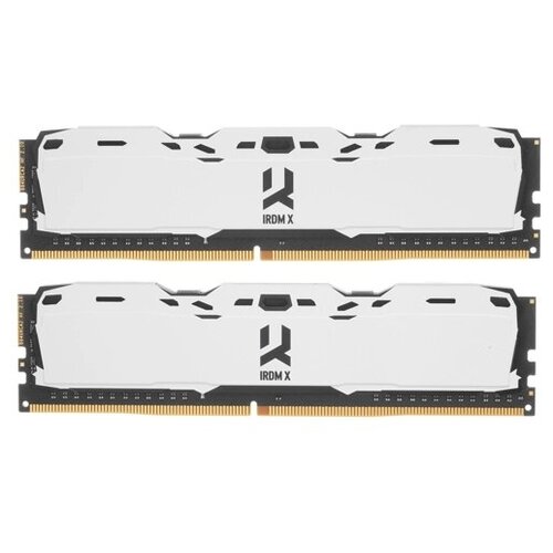 Оперативная память GoodRAM IRDM X 16 ГБ 8 ГБ x 2 шт DDR4 3200 МГц DIMM CL16 IR-XW3200D464L16SA16GDC 793700₽